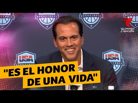 Spoelstra nuevo coach del Team USA: “Acepté por la cultura familiar del equipo” | Telemundo Deportes