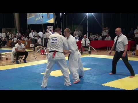 British Karate Kyokushinkai 8th Cup of Europe Yordan Yordanov v Vitalii Ishakhneli