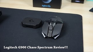Video thumbnail for Logitech G900 Chaos Spectrum Wireless Mouse Review by Booredatwork.com