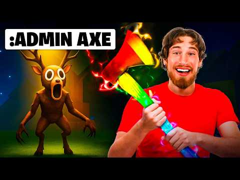 Using ADMIN To CHEAT in 99 Nights in the Forest!