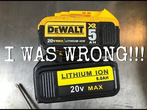 A week later: Generic Amazon battery for DeWalt drill