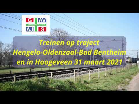 Treinen op traject Hengelo Oldenzaal Bad Bentheim en Hoogeveen