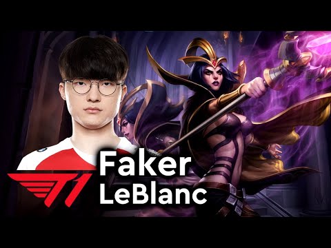Faker picks LeBlanc