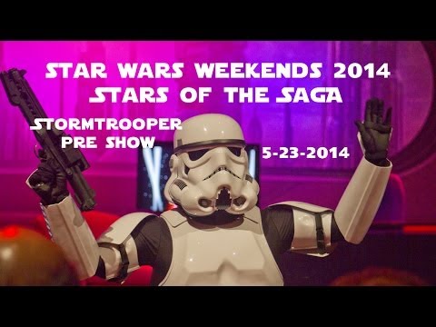 Star Wars Weekends 2014 Stormtroopers Pre-Show on 05/23/2014
