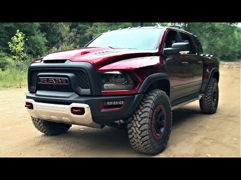 Ram Rebel TRX Concept Pickup Truck = Interior, Exterior, Engine Sound