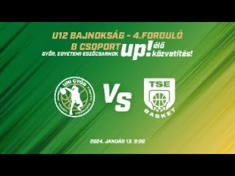 UNI GYŐR NKA /A - TSE Basket U12 Gyermek