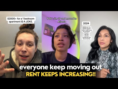Rent Is Too Damn High With Pay Stagnation |Tiktok Rants On Rent Increases