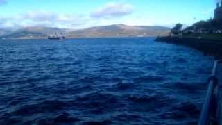 preview picture of video 'Coruisk and Hebridean Princess Departing Rothesay'