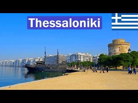 🇬🇷 Greece, Thessaloniki Walking Tour 2026【4K】