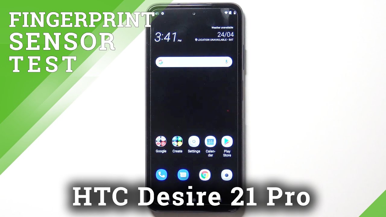HTC Desire 21 Pro – Fingerprint Sensor Test