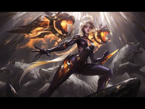 HOL Kai'sa splash paiting process