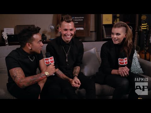 Thumbnail for APMAs 2015: PVRIS tell ghost stories in the GIBSON Backstage Artist Lounge by PVRIS