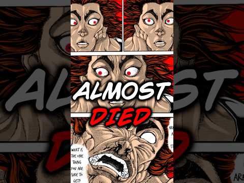The Time Yujiro Hanma Almost DIED #baki #shorts #bakidou #bakimanga #yujirohanma #musashimiyamoto