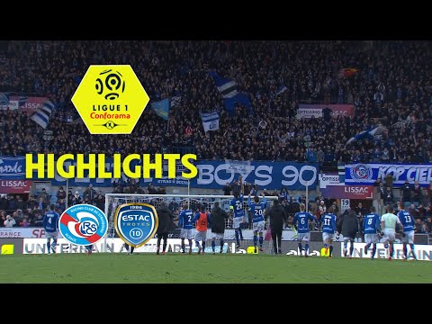 RC Strasbourg Alsace - ESTAC Troyes (2-1) - Highlights - (RCSA - ESTAC) / 2017-18