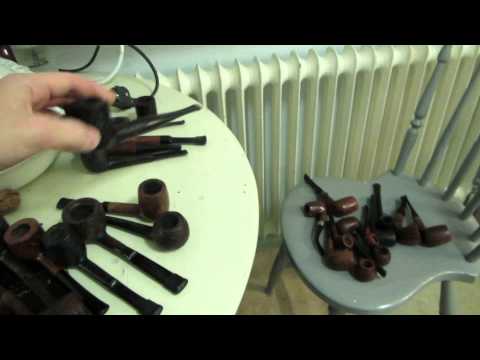 The English section of my pipe collection