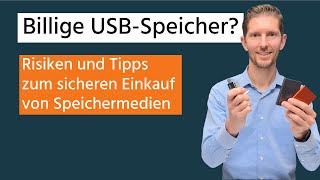 Billige USB-Sticks & Festplatten – warum deine Daten in Gefahr sind!