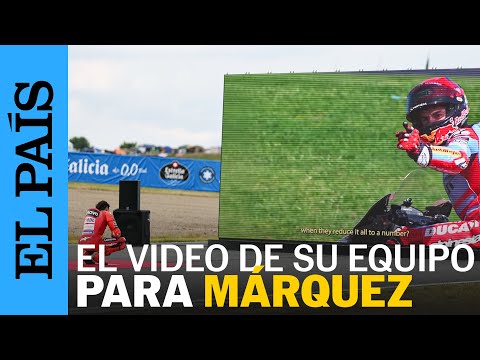 El video del equipo de MARC MÁRQUEZ para él tras ganar el campeonato del mundo de Moto GP | EL PAÍS