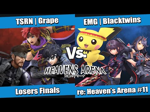 re: Heaven's Arena #11 LF - TSRN | Grape (Joker, Snake, Roy) vs EMG | Blacktwins (Aegis, Pichu)