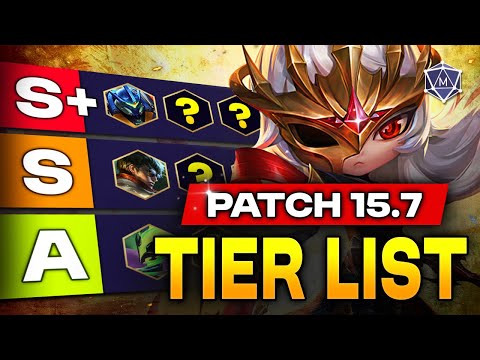 PATCH 15.7 TIER LIST for Teamfight Tactics | Best Comps & Full Meta Rundown