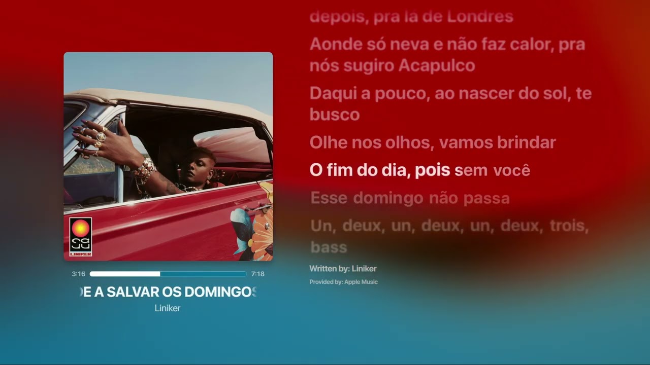 Liniker - Me ajude a salvar os domingos [Letra]