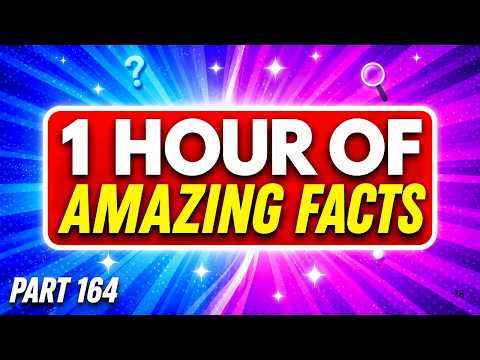 1 HOUR of AMAZING Random FACTS You Didn't Know About the World😲