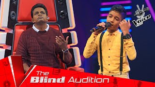 Aslam Roshan  Wedana Hanga  Blind Auditions