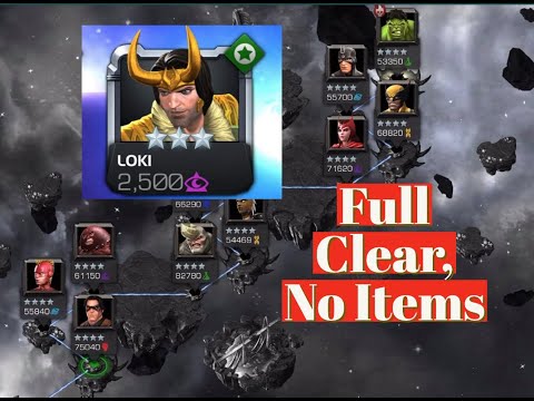 Full Itemless Realm of Legends Clear with 3* Loki
