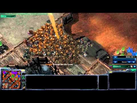 Starcraft 2: BIGGEST NUKE EVER!!
