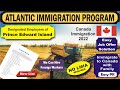 Atlantic Immigration Program AIP Designated Employers Of Prince Edward Island Canada Immigration
