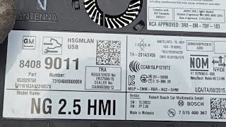 2016 Cadillac Escalade HMI Human Machine Interface Module Location and Removal