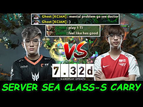 Fnatic Gabbi vs Talon 23savage 13K MMR - Best Rival Server Sea Carry Battle Dota 2 Epic Game