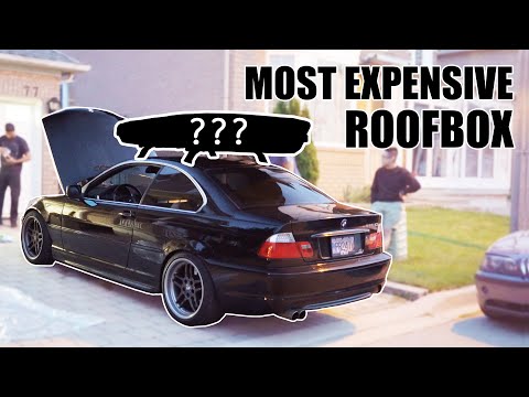 I bought the MOST EXPENSIVE ROOFBOX for the E46 !!