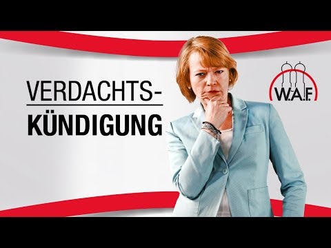 Was ist eine Verdachtskündigung? Grundbegriffe der Kündigung einfach erklärt | Betriebsrat Video