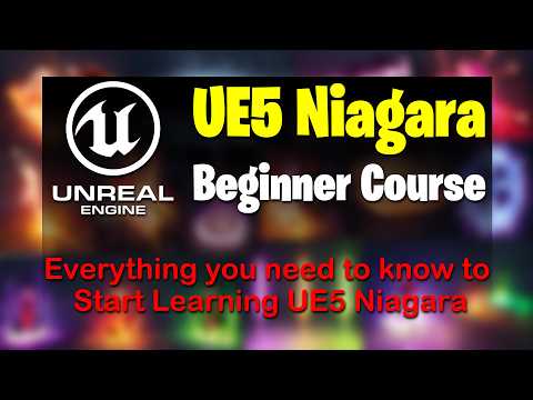 Unreal Engine 5 Niagara Beginner Tutorial - UE5 Niagara Starter Course!