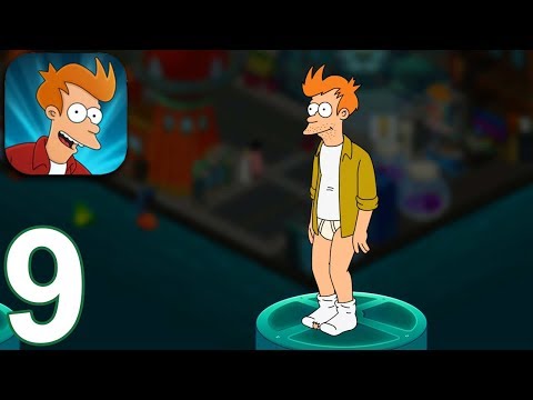 FUTURAMA Worlds of Tomorrow Gameplay Part 9 - Omicronion Assault Mission (iOS Android)