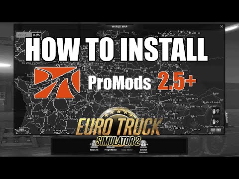 HOW TO INSTALL PROMODS 2.5+ ETS2