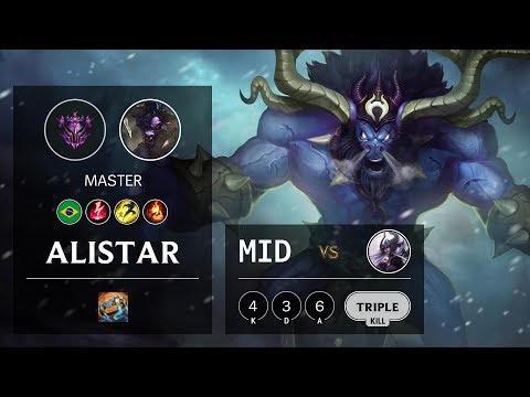 Alistar Mid vs Syndra - BR Master Patch 10.10