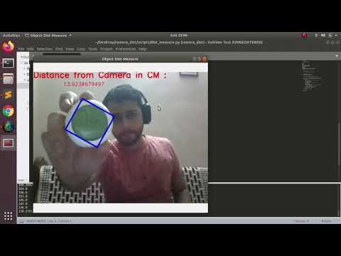 Object Distance Tracking with Python and OpenCV