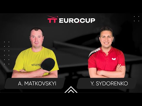 11:10 Andrii Matkovskyi - Yaroslav Sydorenko 26.02.2024 TT Euro.Cup Ukraine Professional. TABLE 3