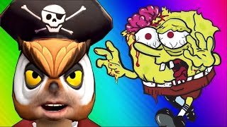 Spongebob Zombies! (Call of Duty WaW Zombies Custom Maps, Mods, & Funny Moments)