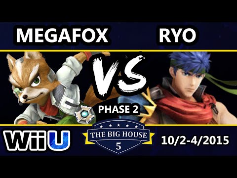 The Big House 5 - Megafox (Fox) Vs. Ryo (Ike) - Pools Round 2 - Smash Wii U