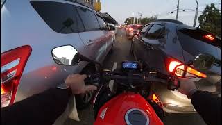 FOI POR POUCO!😳 A REALIDADE DE QUEM COMPRA E ANDA PELA CIDADE DE HONDA CB 500