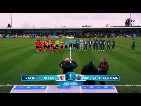 Le PSG s'offre le RC Lens à la  Coupe Gambardella 2020