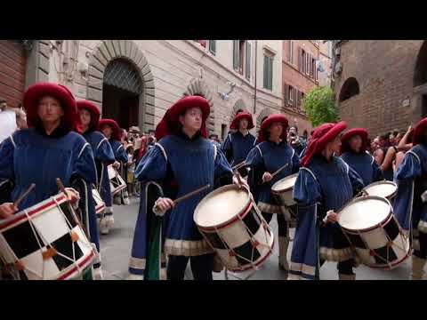 MARCIA DEL PALIO DI SIENA 16 agosto 2024