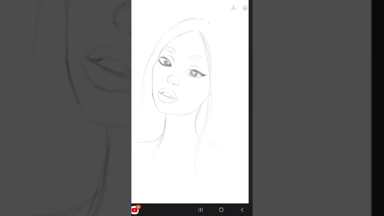 Digital drawing Ariana Grande) #drawing #digitalart #arianagrande #position #grande