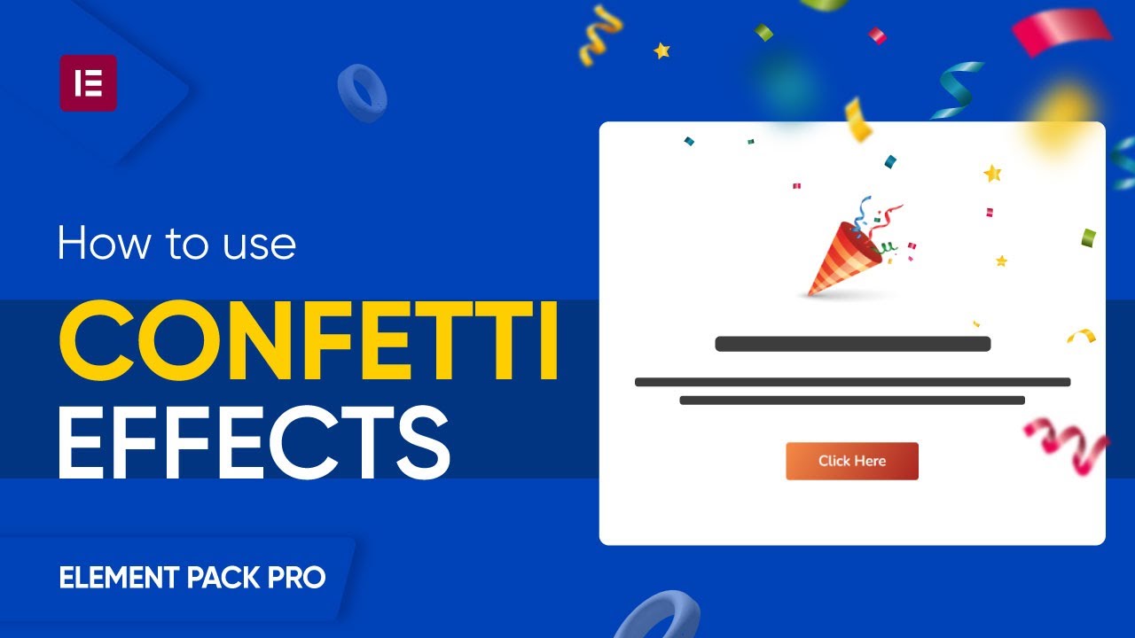 Confetti Effects Video Thumbnail