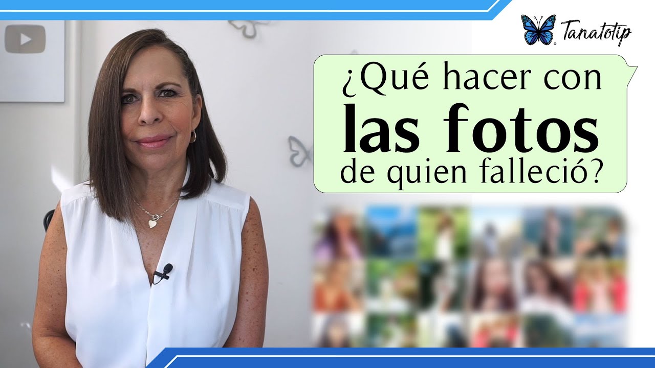 Qué hacer con las fotos de quien falleció || Tanatotip || Gaby Tanatóloga