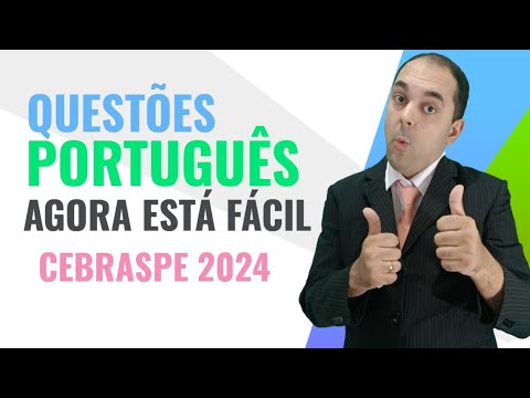 PORTUGUÊS para o CONCURSO PCDF ADMINISTRATIVO 2024 I QUESTÕES CEBRASPE 2024