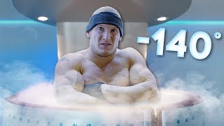 I tried the WORLD'S COLDEST cryotherapy chamber (-140°)