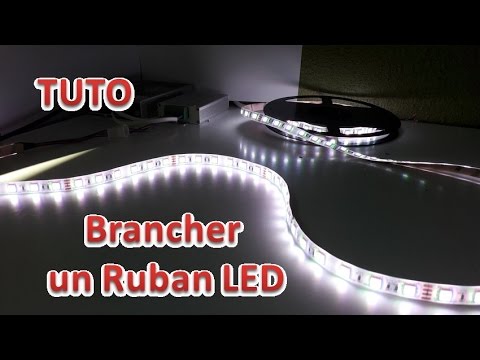 comment poser ruban led